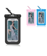 2 Pcs Waterproof Floating Cell Phone Pouch Dry Bag Case Cover For iPhone... - $10.16+