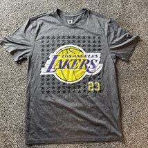 Unbranded Custom Lakers LeBron James #23 Men’s T-shirt Tee (M) Medium Gray - €9,42 EUR