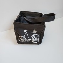 Thirty One Littles Carry All Caddy Bicycle 31 Bike Tote Gray EXCELLENT - £6.07 GBP