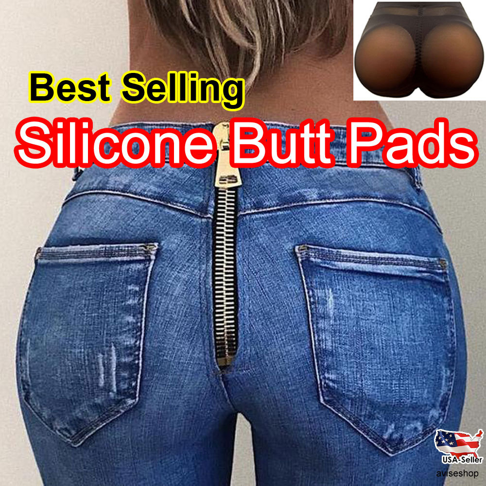 Butt and Hip Enhancer BOOTY PADDED Pads Removable #1 Silicone Pads Butt Panties