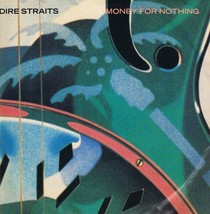 VINTAGE 1985 Dire Straits Money For Nothing Vinyl 7&quot; 45 RPM   - £23.32 GBP