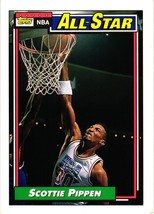 1992 Topps All-Star Scottie Pippen Chicago Bulls Basketball Card 103 NBA - £0.99 GBP
