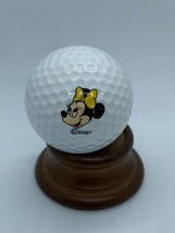 Vintage Disney Minnie Mouse Yellow Bow Logo Golf Ball Acushnet - £3.93 GBP