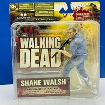 The Walking Dead action figure Mcfarlane toy moc amc series 2 Shane Wals... - £23.35 GBP