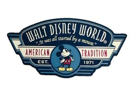 Walt Disney World “American Tradition” Mickey Magnet – Est. 1971 – Vinta... - $11.40