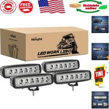 IP67 Rated LED Spot Lights Kit - 18W for Off-Road Vehicles and Work Appl... - $57.41