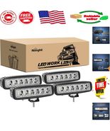 IP67 Rated LED Spot Lights Kit - 18W for Off-Road Vehicles and Work Appl... - $1,070.68 MXN