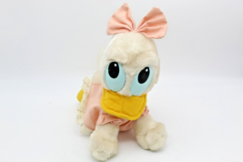 Vintage Baby Daisy Duck Plush Crawling Pink Bow 1984 Disneyland Disney W... - $9.79