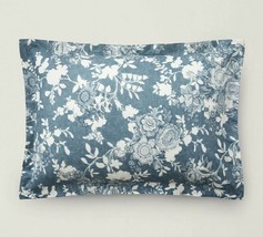 Ralph Lauren Indigo Cottage Floral BLUE/CRE 7pc King Comfor Sham Deco Nip $1620 - £677.28 GBP