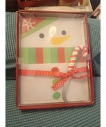 Cutting Boad &amp; Cheese Slicer - Cracker Barrel - Snowman and Candy Cane - $342.12 MXN