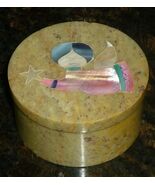 CHARMING JEWELRY TRINKET RING BOX STONE TOOTH FAIRY - $4.00