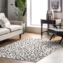 Nuloom Brooks Leopard Print Area Rug, 5X8, Beige - £64.86 GBP