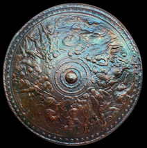 Roman Shield in Dark Bronze finish replica reproduction - $147.51