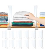 12 Pack Acrylic Shelf Dividers - $34.19 CAD