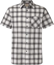 Boston Traders Mens Plaid Short Sleeves Lightweight Shirt Size 2XL Color Sleet - £12.41 GBP