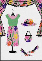Pepita Needlepoint Canvas: Floral Pink Ensemble, 7&quot; x 10&quot; - £39.84 GBP+