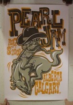 Pearl Jam Poster August 8th 2009 Calgary Alberta - $182.35