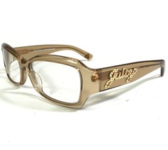 Juicy Couture GLAM/S 0ERH Eyeglasses Frames Clear Brown Square 54-16-125 - $51.24