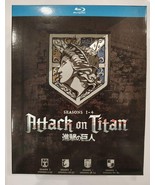 1-4 Seasons Complete Series Box Set Attack on Titan (BLURAY) Fast Shipping! - £51.87 GBP