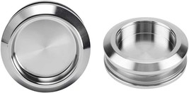 Mewuthede 2Pcs Stainless Steel Shower Glass Door Sliding Knob,Bathroom Round - £32.66 GBP