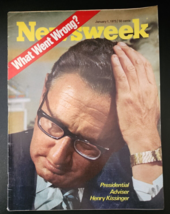 Newsweek January 1, 1973 56TH Secretary Of State Henry Kissinger B9:1838 - £4.34 GBP