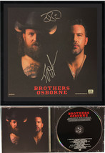 Brothers Osborne signed 2023 Self Titled 11x11 Art Card/Album Cover Booklet/CD w - £144.29 GBP