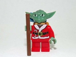 Building Block Yoda Santa Christmas Star Wars Minifigure Custom  - £5.48 GBP