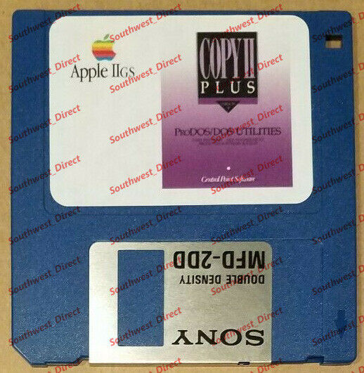 Primary image for Vintage Apple IIe IIc IIGS Copy II ][ Plus Ver. 9.1- New 3.5 Double Density Disk