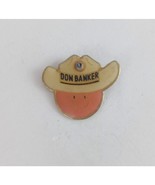 Vintage Don Banker Lions Club Lapel Hat Pin - $8.42