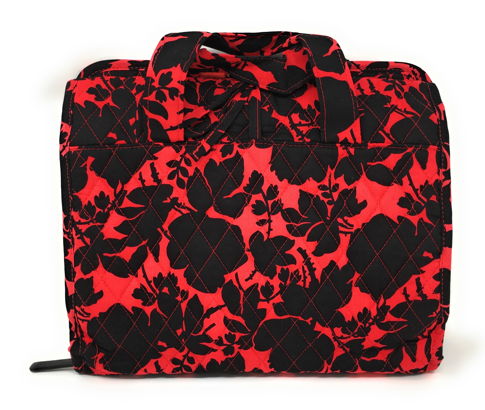 Vera Bradley Hanging Organizer Travel Toiletry Bag in Silhouette Floral - NWT - £23.87 GBP