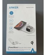 Anker PowerWave+ Wireless Charging Pad for iPhone 14/13/12/11 &amp; Apple Watch - $16.36