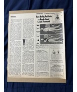 Ron Duguay New York Rangers New York Times Magazine 1980 Various ADS Used - £27.14 GBP
