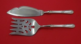 Inaugural by State House Sterling Silver Fish Serving Set 2 Piece Custom HHWS - £104.09 GBP