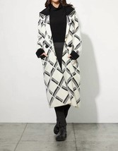 Joseph Ribkoff checked jacket style 223952 in Black/Vanilla - size XS - £89.81 GBP