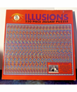 Vintage- Magic Eye Illusions Deep Vision &quot;Kangaroo Boxing &quot; 550 Piece Pu... - $18.24 CAD