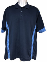 Mens Kartel Polo Golf Rugby Shirt Blue Short Sleeve XL Navy Baby Two Ton... - £6.34 GBP