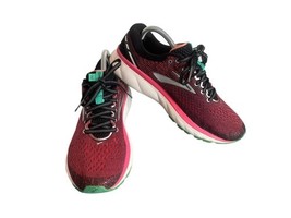 Brooks Sneakers Women 10 M Ghost 11 Running Shoes Red Pink Athletic Trai... - $27.54