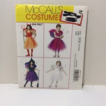McCall&#39;s P371 Size 3-6 Girl&#39;s Costume Pattern Devil Angel Witch Fairy - £10.24 GBP