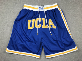 UCLA Bruins Classic Blue Mesh Shorts Two Back Pockets Hidden Zipper - £29.95 GBP