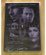 The X-Files - The Complete Eighth Season (DVD, 2003, 6-Disc Set) New Sealed - $31.67