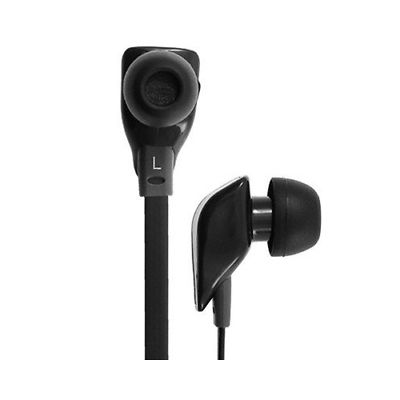 T-Mobile 3.5mm Stéréo Écouteurs avec Microphone, Noir/Argent - $7.90