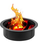 36&quot;x 30&quot; Steel Fire Pit Liner Ring Insert DIY Above or In-Ground Fire Bo... - £135.51 GBP