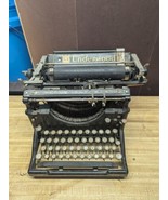 ANTIQUE VINTAGE UNDERWOOD No. 5 TYPEWRITER REPAIR or Parts - $118.79