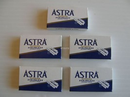 25 Astra Superior Stainless Double Edge Razor Blades - £5.03 GBP