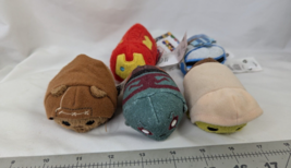 Disney Tsum Tsum Plush Mini Lot Star Wars Yoda Ewok Jango Guardians Drax... - $19.95