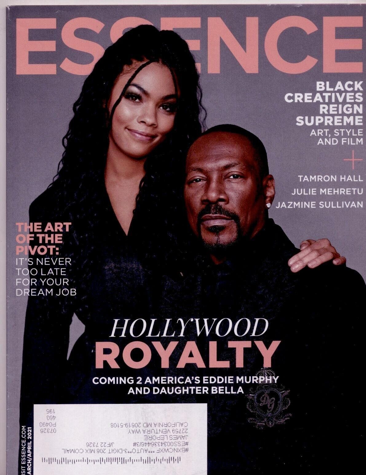 Primary image for Essence March/April, 2021 Eddie Murphy Coming to America, Black Creatives 