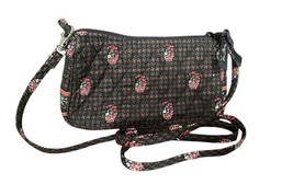 Vera Bradley Houndstooth Brown Amy Crossbody Purse Bag Retired 2005 HTF ... - $11.94