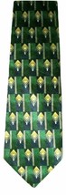 Club Room Men&#39;s BEAUTIFUL 100% Silk Neck Tie Green Blue Gold 59&quot; - £5.27 GBP