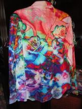 Robert Graham Solar Bloom Long Sleeve Shirt Size Medium New with Tags image 2