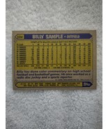 1987 Topps Baseball #104 Billy Sample Outfield Atlanta Braves Rangers Ya... - £1.19 GBP